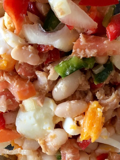 Una foto de Ensalada de habichuelas