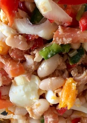 Una foto de Ensalada de habichuelas