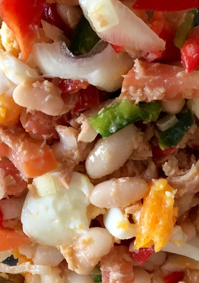 Una foto de Ensalada de habichuelas