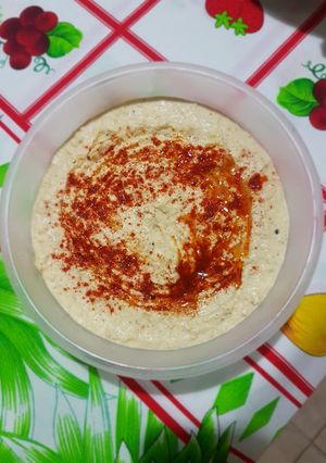 Una foto de Hummus (MUY FÁCIL)