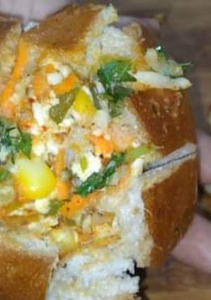 A picture of Cheese stuff bunn.