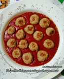 268 Polpette di tonno e asiago al sugo rosso