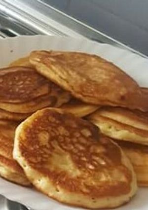 A picture of Lemon rind pancake.