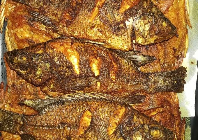Recipe: Delicious Ikan Nila Goreng bumbu kuning