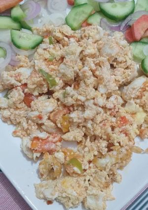 A picture of Egg scramble.