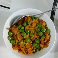 A picture of Chatpata poha.