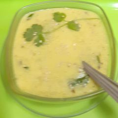A picture of Bhaidku in buttermilk (sesame).