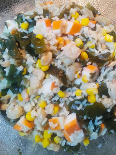 Una foto de Arroz con delicias de mar