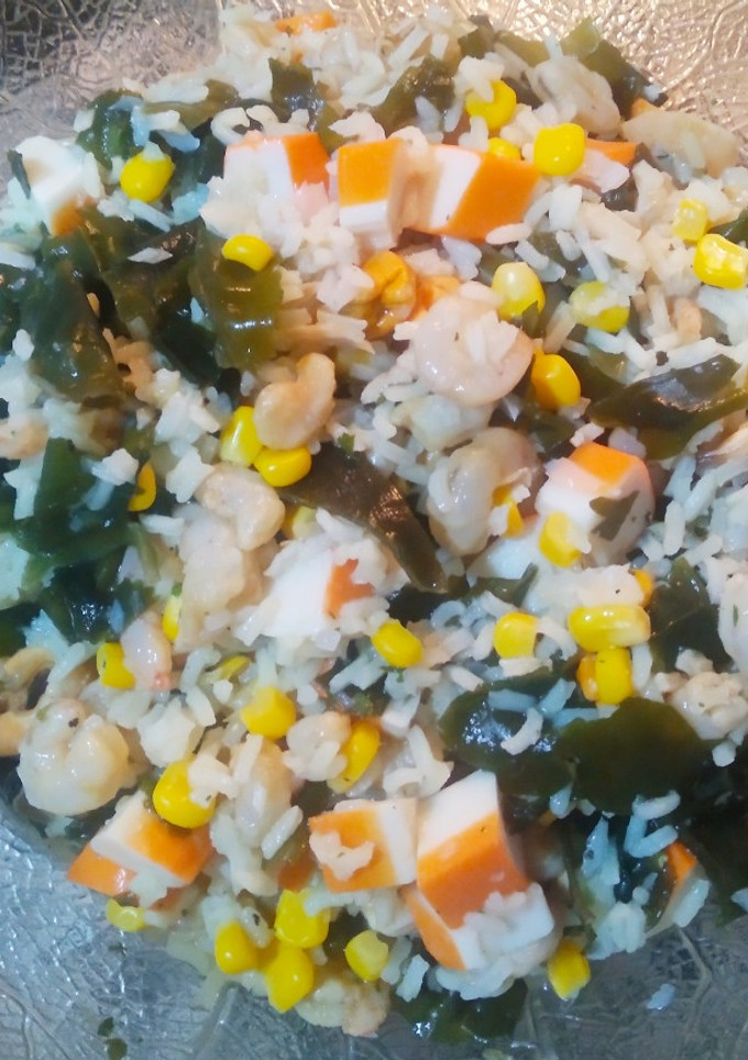Una foto de Arroz con delicias de mar