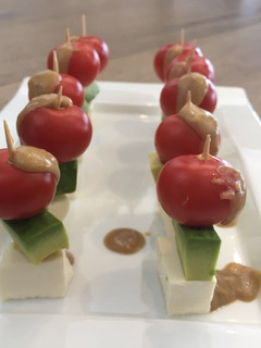 Una foto de Canapés fáciles y rápidos para Navidad