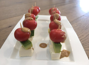 Una foto de Canapés fáciles y rápidos para Navidad
