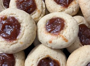 Una foto de Pepas de membrillo sin gluten. Ideales para el té o el lunch de los niñ@s