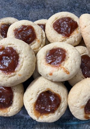 Una foto de Pepas de membrillo sin gluten. Ideales para el té o el lunch de los niñ@s