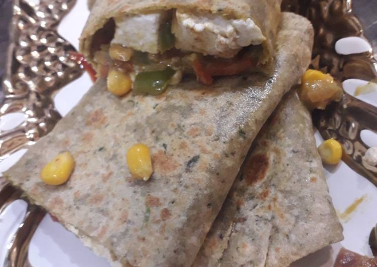 Recipe of Speedy Indian style burrito