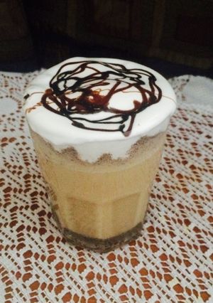 صورة لوصفة اسهل ايس كافيه 😍. بطريقتي 😊