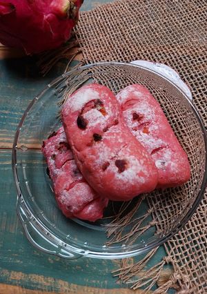 Foto resep Cranberries Cheese Dragon Fruit