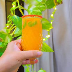A picture of Virgin Mimosa Mocktail.