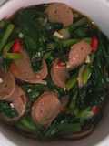 Tumis Cesim Manis dan Bakso