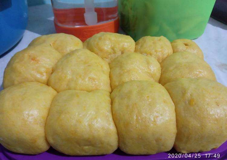 Bakpao labu kuning isi durian