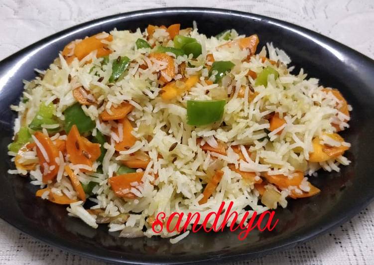 Easiest Way to Make Speedy Tiranga veg pulav