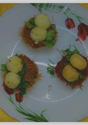 A picture of Potato Vermicelli Bird Nest.