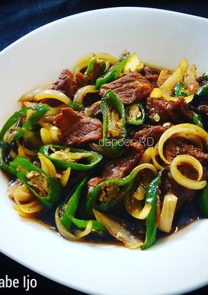 Foto resep Daging Sapi Cabe Ijo