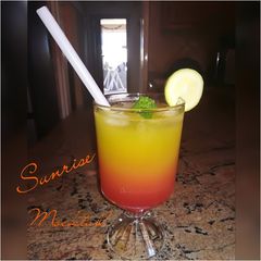 Sunrise Mocktail A picture of Sunrise Mocktail.