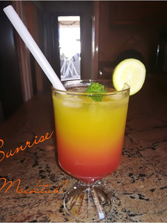 A picture of Sunrise Mocktail.