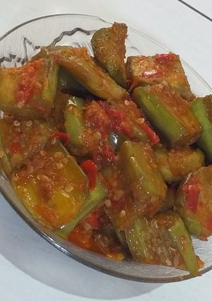 Foto resep Balado terong cetar membahana😋😋