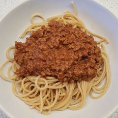 Classic spag bol A picture of Classic spag bol.