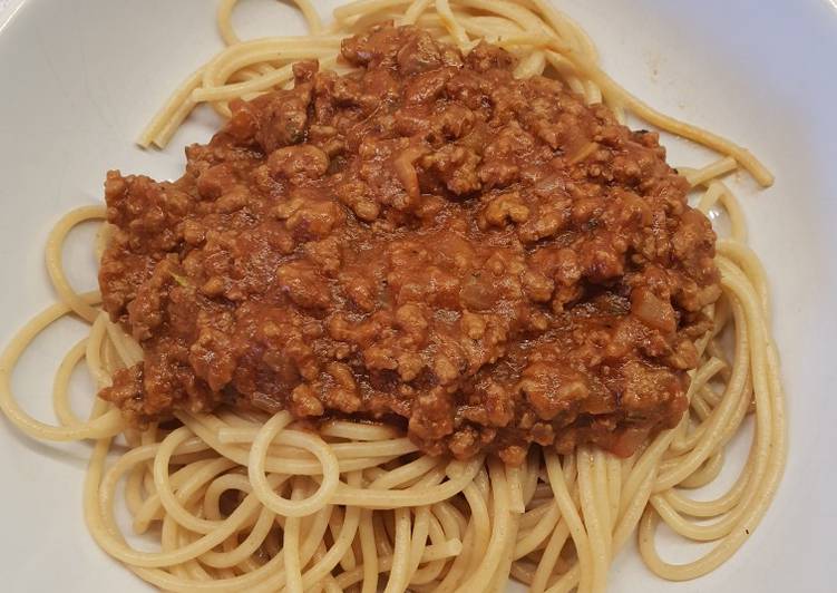 Simple Way to Make Super Quick Homemade Classic spag bol