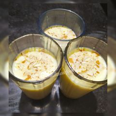 A picture of Badam Milkshake Recipe.