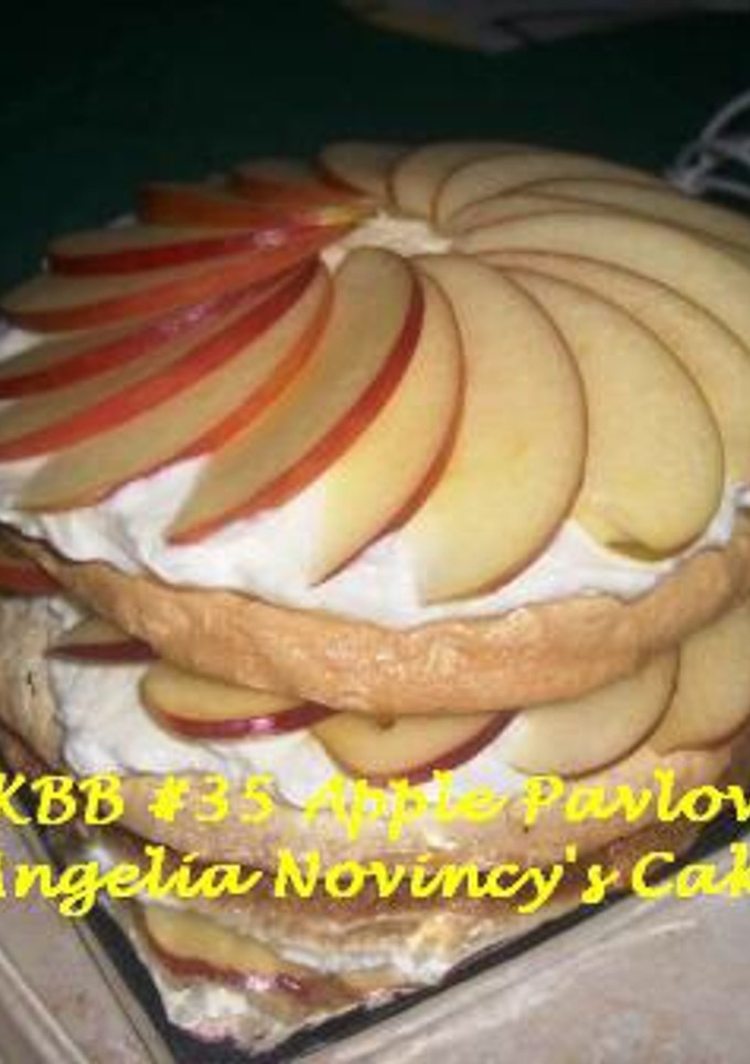 Foto resep Basic White: Pavlova-Cara Mudah memberdayakan Putih Telur & Membuat Meringue