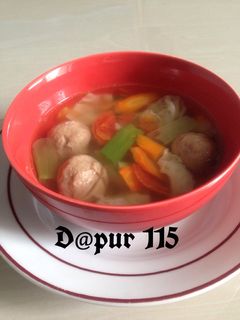 Foto resep Sayur Sop Bakso