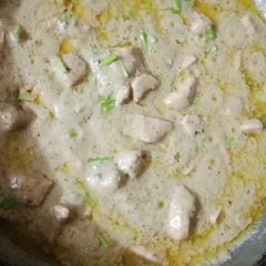 Chicken White Karahi A picture of Chicken White Karahi.