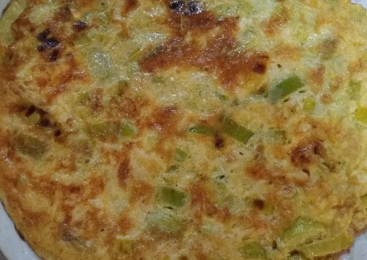 Frittata di porri