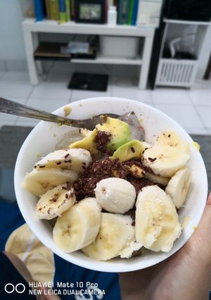 Foto resep Es Pisang Alpukat