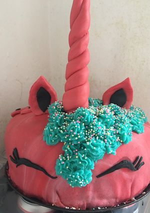 Unikornis torta recept fotója
