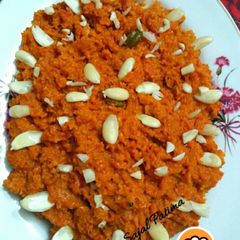 A picture of Gajar ka Halwa.