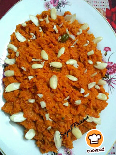 A picture of Gajar ka Halwa.