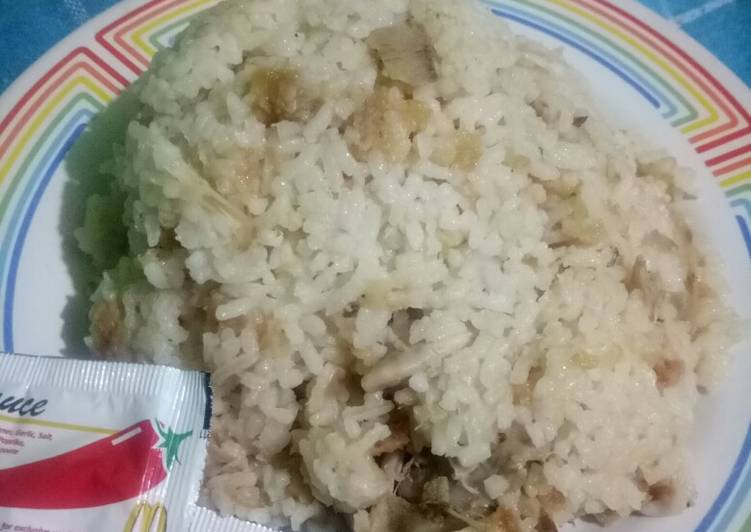 Resep: Nasi ayam rice cooker Istimewa