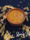 Matar Khatti Daal with Raw Tamarind