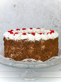 Fekete erdő torta recept fotója