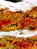 🥮TORTA🥮 DE HARINA INTEGRAL CON 🍎MANZANA🍎 Y DULCE DE 🥭MEMBRILLO ROJO🥭
