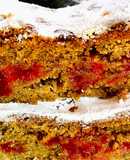 🥮TORTA🥮 DE HARINA INTEGRAL CON 🍎MANZANA🍎 Y DULCE DE 🥭MEMBRILLO ROJO🥭