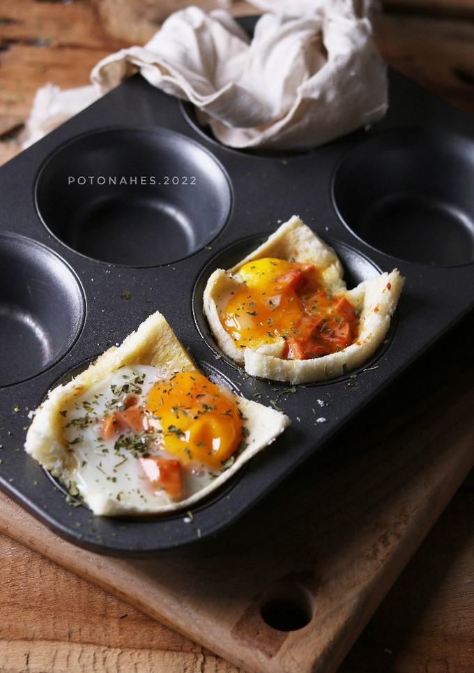 Foto resep Roti Sosis Telur Panggang