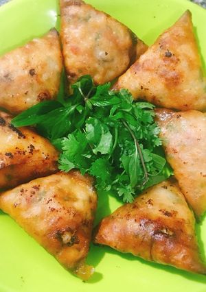 Hình của món Chả giò mực.