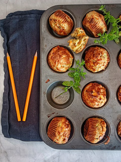 Φωτογραφία της συνταγής Αλμυρά muffins με κολοκυθάκι, καρότο, βρώμη και σπόρους
