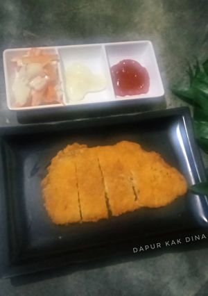 Foto resep Chicken Katsu dan Salad Segar (153)
