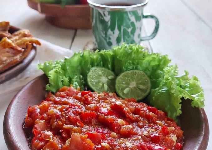 Sambel Dadak Sunda